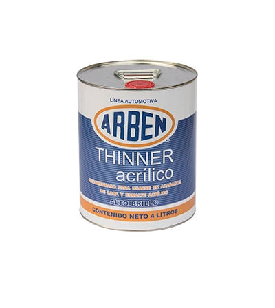 THINNER ACRILICO, QUIMICA ARBEN