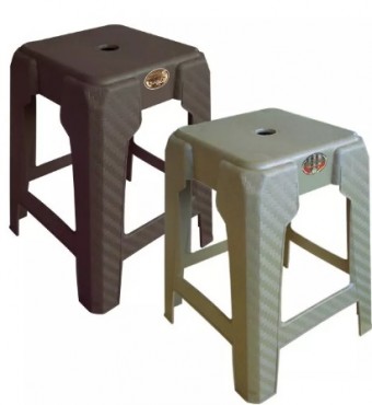 BANCO SANSON CUADRADO LÍNEA ARMADA, INDUPLASTIC