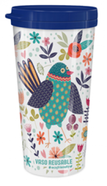 CAFETERO TALL DE 16OZ, NYC PLÁSTICOS