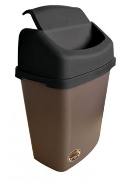 BALANCÍN CESTO PAPELERO RECTANGULAR CHICO, INDUPLASTIC