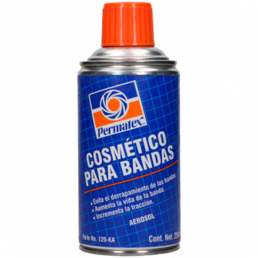 COSMETICO PARA BANDAS AEROSOL 250 GR,PERMATEX