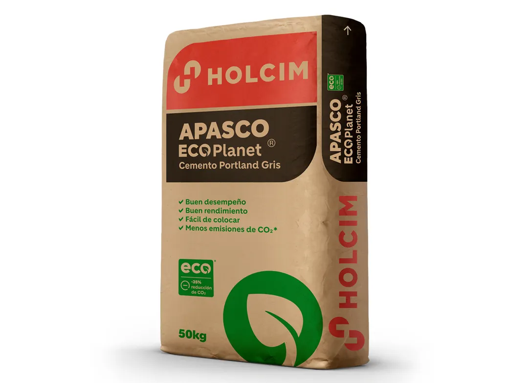 CEMENTO GRIS APASCO 50 KG ECO PLANET, CEMENTOS HOLCIM