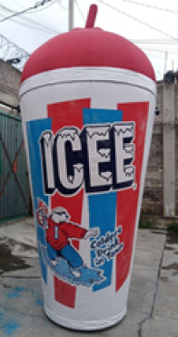 ICEE, PUBLICIDAD INFLABLE