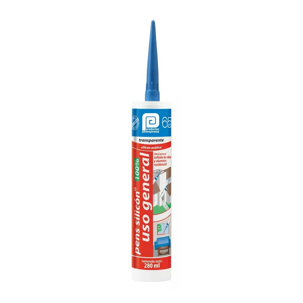 PENS SILICÓN USO GENERAL NEGRO 280ML, PRODUCTOS PENNSYLVANIA