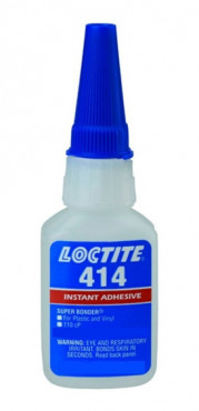 ADHESIVO INSTANTANEO USO INDUSTRIAL VISCOSIDAD CP 120 20 GR (0.70 OZ) (SUPER BONDER) (414-03) LOCTITE