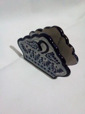 TALAVERA SERVILLETERO DE 15CM DE LARGO X 11 CM