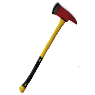 HACHA DE FIBRA DE VIDRIO CON PICO P/BOMBERO, FANEX