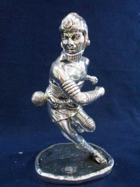 JUGADOR DE PELOTA MEDIANO, EN ARTESANÍAS DE PLATA 