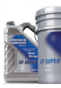 ACEITE DE MOTOR DIESEL MONOGRADO API CF SUPER SAE 50, MEXICANA DE LUBRICANTES