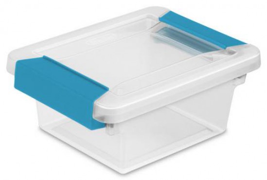 CAJA MINI CLIP BOX, CAJA DE PLÁSTICO, STERILITE