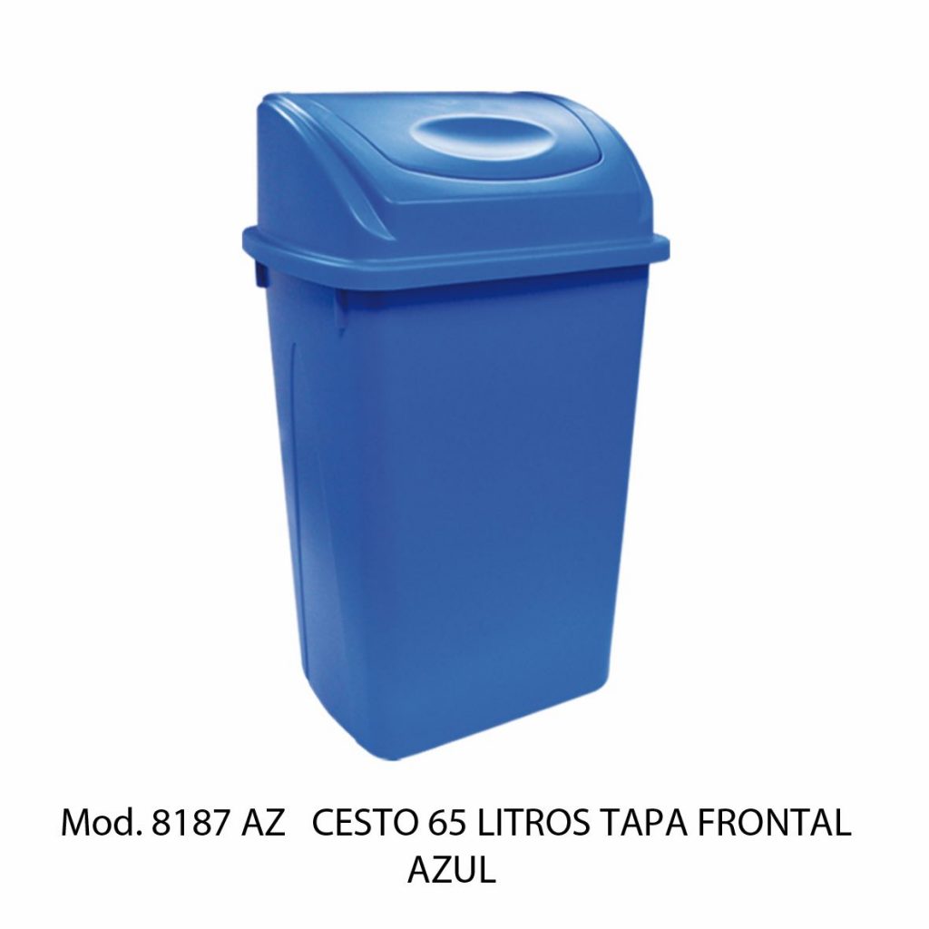 BOTE DE BASURA BALANCIN FRONTAL 65 LTS