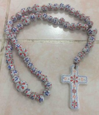 Rosario de cerámica alta temperatura