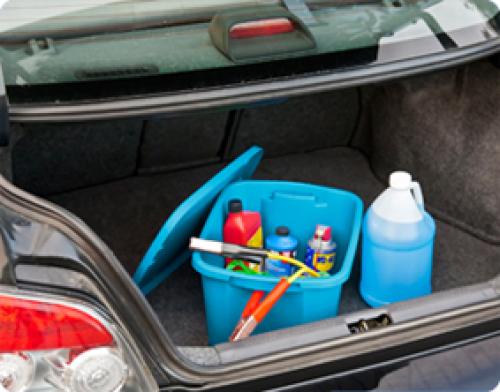 CAJA TOTE DE PLASTICO CON TAPA 5 GAL / 19 L, STERILITE