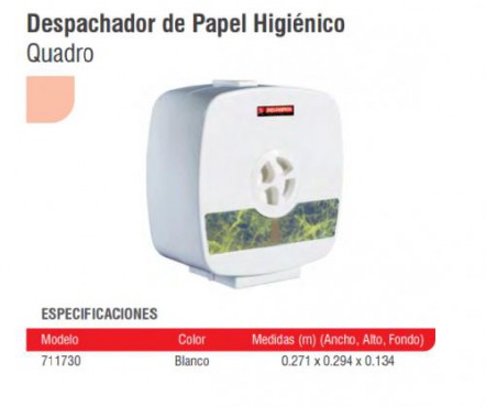 DESPACHADOR DE PAPEL HIGIÉNICO, PELDAÑOS