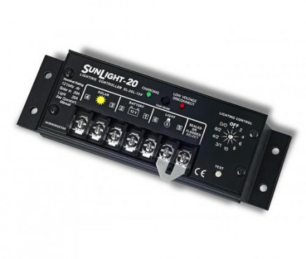 Controlador Solar para Iluminación de Luz Mercurial