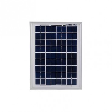Módulo Fotovoltaico Policristalino 10 Watts para sistema a 12 Volts