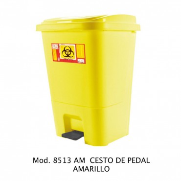 BOTE DE BASURA PARA RESIDUOS PELIGROSOS, SABLÓN