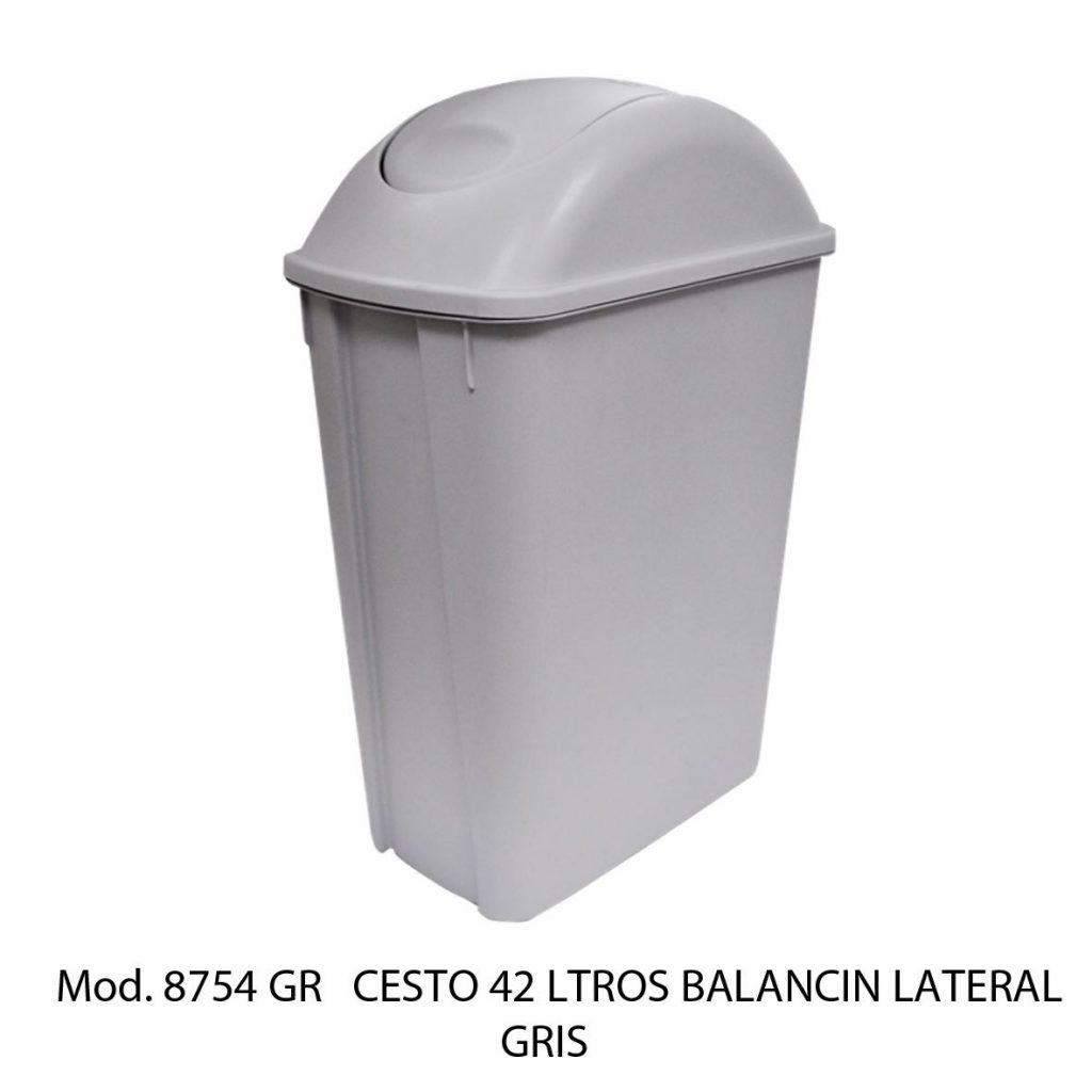 CESTO DE BASURA CON BALANCÍN, SABLON