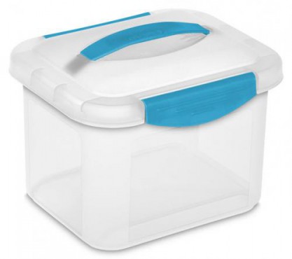 CAJA PEQUEÑA DE PLASTICO, SHOW OFF, STERILITE