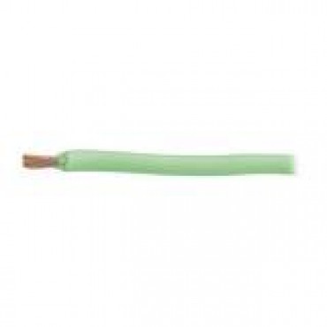 Cable 8 awg color verde,Conductor de cobre suave cableado. Aislamiento de PVC, autoextinguible. BOBINA 100 MTS