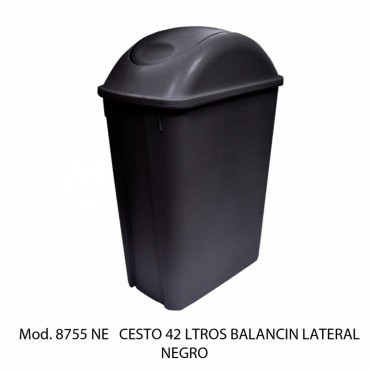 CESTO 42L TAPA BALANCIN FRONTAL, SABLON