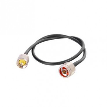 Jumper de 60 cm fabricado con cable RG-58U-SYS, conector 