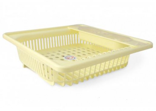 Escurridor P/Trastes Con Porta cubiertos, EUROPLAST