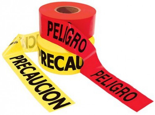 CINTA AMARILLA PARA DELIMITAR AREAS, FANEX