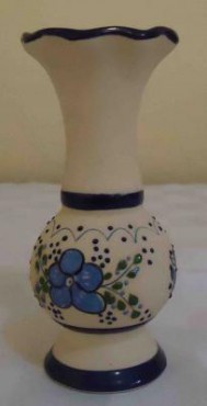 Florero Ondulado de cerámica de alta temperatura