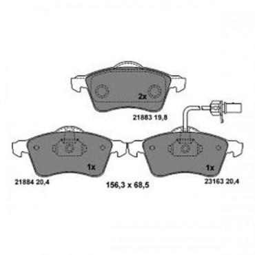 BALATA FRENO DE DISCO RAYBESTOS DELANTERA PROFESSIONAL GRADE CERAMICA PARA VOLKS