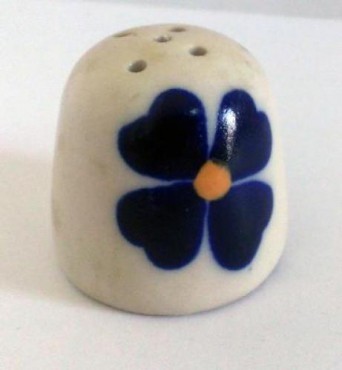 Salero Chico de flor cerámica de alta temperatura