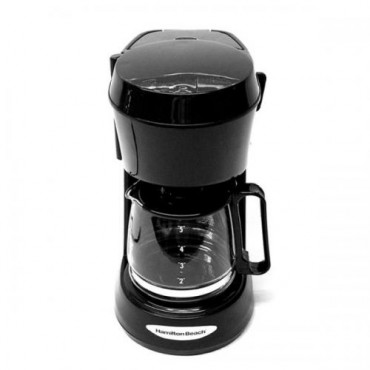 Cafetera negra Hamilton Beach 5tazas