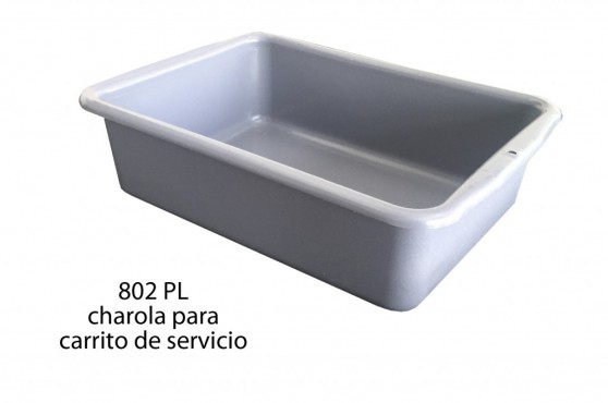 CHAROLA SIN DIVISIONES PARA CARRITO DE SERVICIO, SABLON