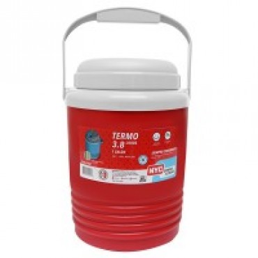 TERMO DE 1 GALÓN ROJO, NYC PLÁSTICOS