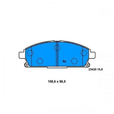 BALATA WAGNER DELANTERA PARA NISSAN PATHFINDER