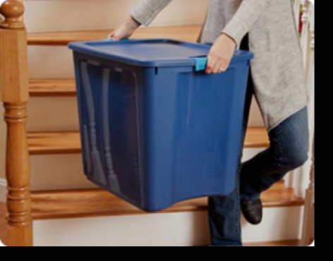 CAJA LATCH AND CARRY 26 GAL / 98 L, CAJA DE PLASTICO STERILITE