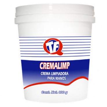 CREMA LIMPIADORA PARA MANOS, CREMALIMP 800GR, QUIMICA TF