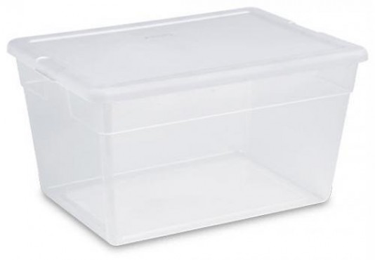 CAJA DE PLASTICO 56 QTS/ 53 LT, STERILITE