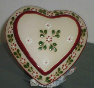 Alhajero Corazón de cerámica alta temperatura