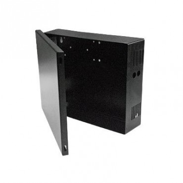 GABINETE PARA FUENTE DE DC PARA 4 CAMARAS CON RESPALDO DE BATERÁAS