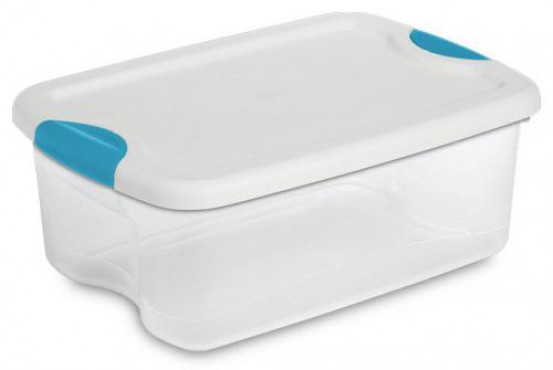 CAJA DE PLÁSTICO 15 QTS LATCH BOX, STERILITE