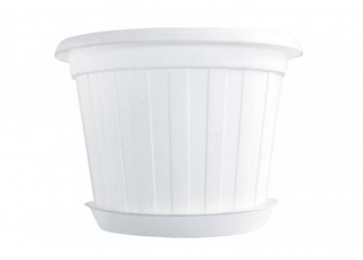 Maceta Gigante, Plato incluido, EUROPLAST