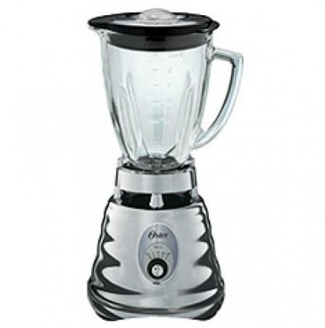 Licuadora Clásica Grande Cromada 3V, Vidrio