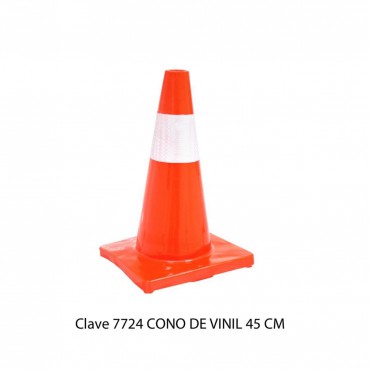 CONO DE VINIL CON REFLEJANTE, SABLÓN
