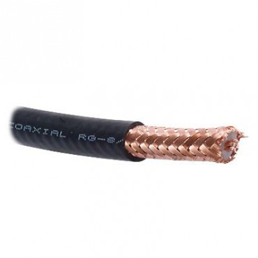 Cable con blindaje de malla trenzada de cobre