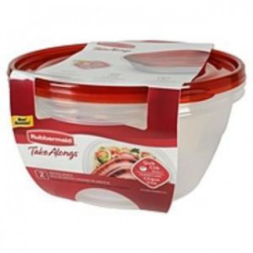 Juego de herméticos con tapa Rubbermaid