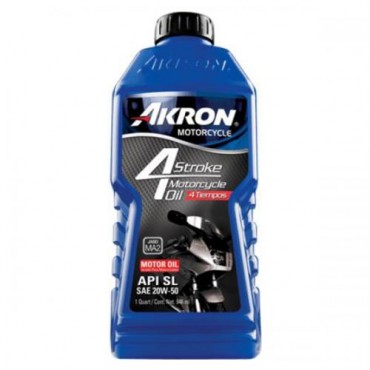 ACEITE DE MOTOR AKRON MOTOCICLETAS 4 TIEMPOS