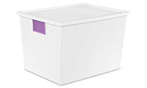 CAJA 50QT BCA/MORADA