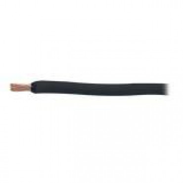 Cable 8 awg color negro,Conductor de cobre suave cableado. Aislamiento de PVC, autoextinguible. BOBINA 100 MTS