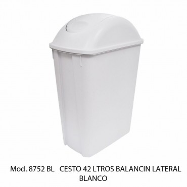 CESTO DE BASURA CON BALANCÍN, SABLON